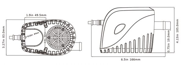 Automatic Bilge Pump 11 Series 750 GPH SEAFLO  with Magnetic Float Switch - Image 2