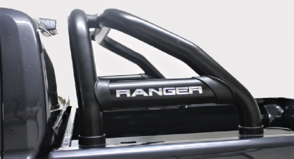 Ford Ranger Sports Bar T6/T7 Facelift 2012-2022 black stainless steel Artav  BS150043t
