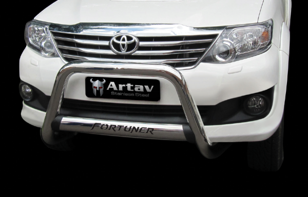 Toyota Fortuner Nudge bar with oval cross member 2005-2015 Artav 80030t
