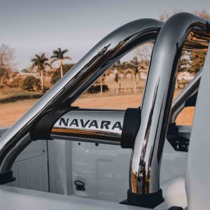 Nissan Navara Sports Bar D23 Facelift 2021- Double Cab Stainless steel