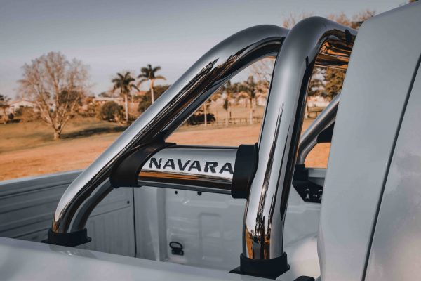 Nissan Navara Sports Bar D23 Facelift 2021- Double Cab Stainless steel