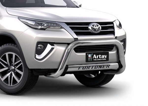 Toyota Fortuner Nudge Bar 2016+ Stainless steel  Artav 80035