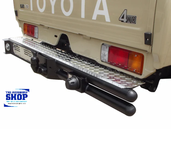 Toyota Landcruiser double tube step tow bar 2009-Incl new 2024