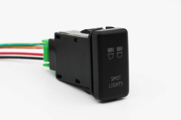 Toyota Dash push button spot light switches 40mm x 20mm(Vigo)