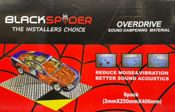 Blackspider Sound Deadening Material