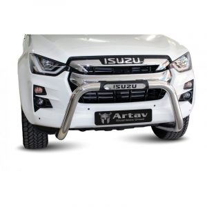 Isuzu DMax Nudge bar PDC Friendly Stainless Steel 2022- Artav