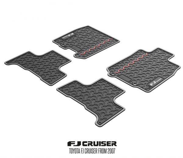 Toyota FJ Cruiser Rubber mat set
