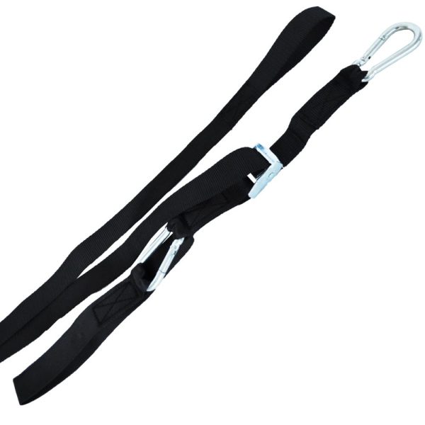 Motorbike cam strap with snap hook 25mm - Image 2