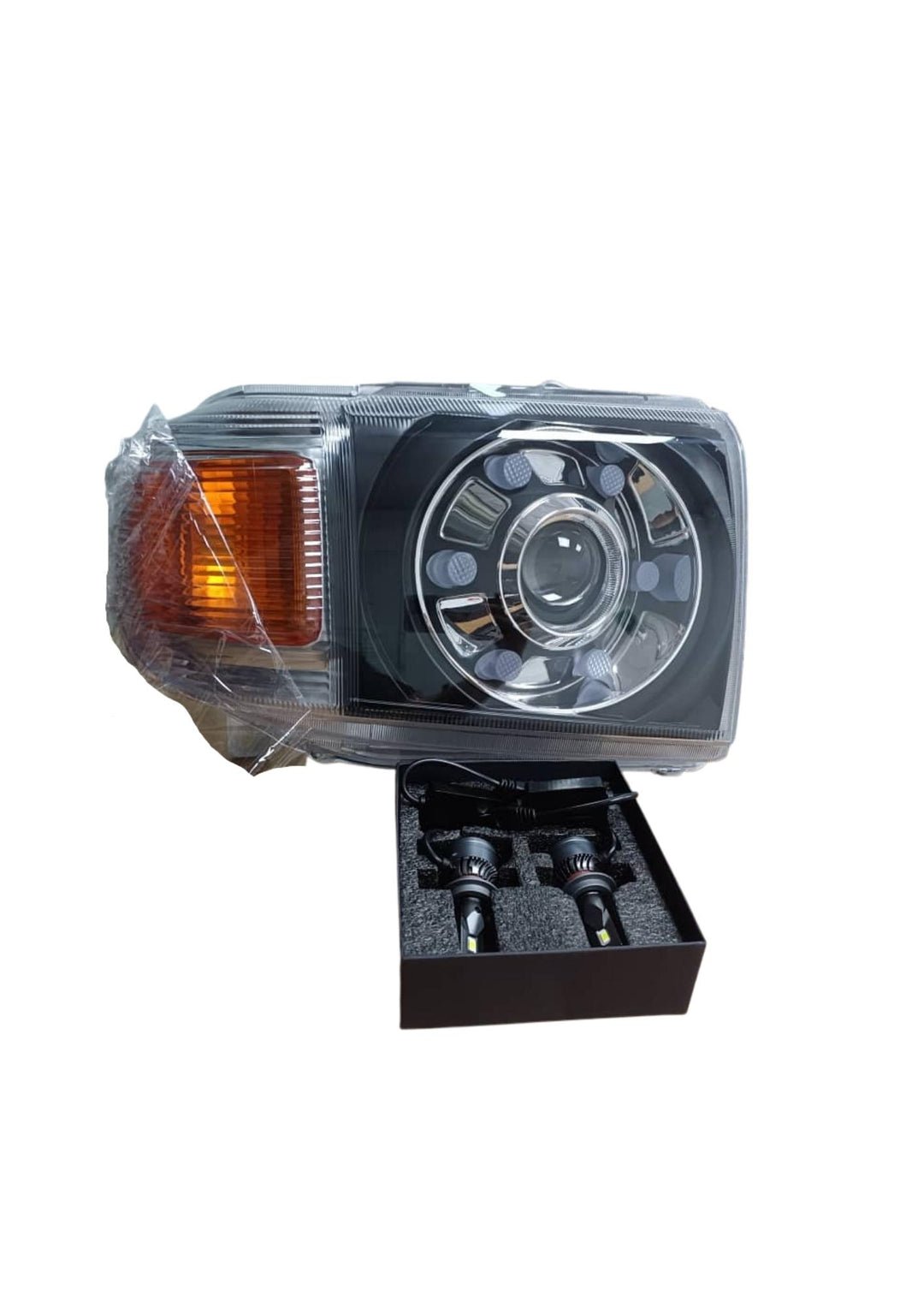 Toyota Landcruiser 79 series LED headlight replacement The Accessory Shop