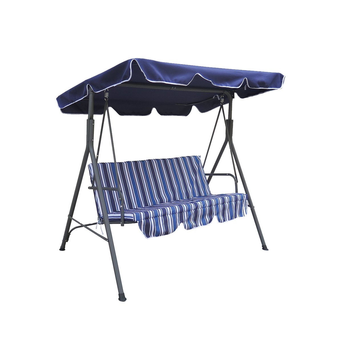 Metal hotsell swinging chair