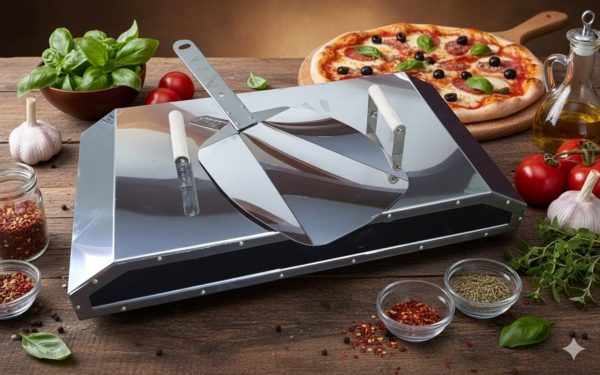 Pizza oven large double with spade - Image 2