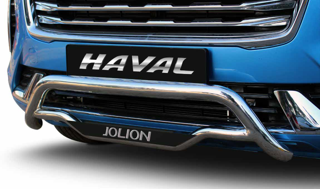 Haval Jolion stainless steel nudge bar The Accessory Shop