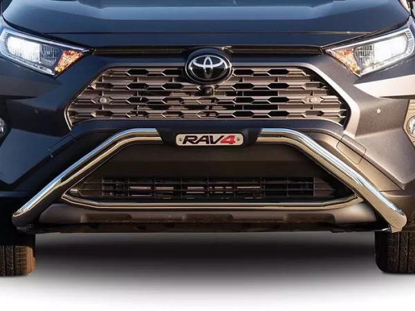 Toyota Rav4 Stainless steel nudge bar 2019+ Facelift