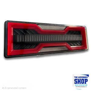 Toyota Landcruiser 70 Series LED Tail Lights Smoked or Clear 2007- includes 2024