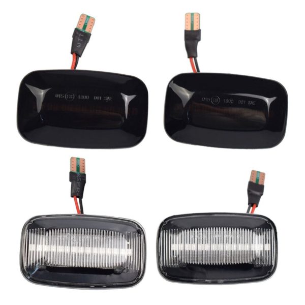 Toyota Landcruiser / FJ Cruiser 70 Series Smoked or Clear Indicators Set of 2 - Image 2