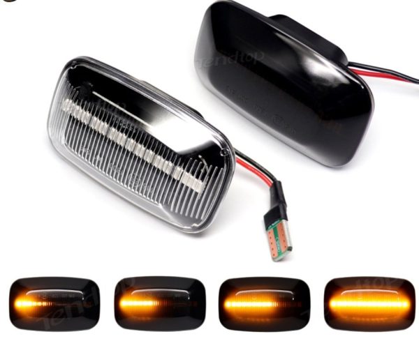 Toyota Landcruiser / FJ Cruiser 70 Series Smoked or Clear Indicators Set of 2