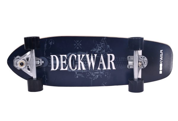 Skateboard Surf Deck War / "No Brakes" 29.5" Maple Board 81X26X21CM