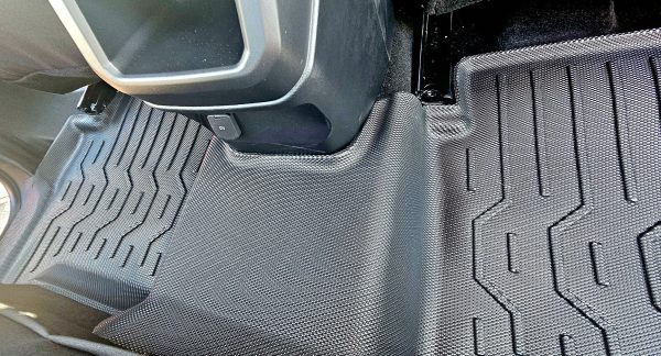 Ford Ranger Nex Gen 2023 Moulded Rubber Floor Mats (Automatic) - Image 6