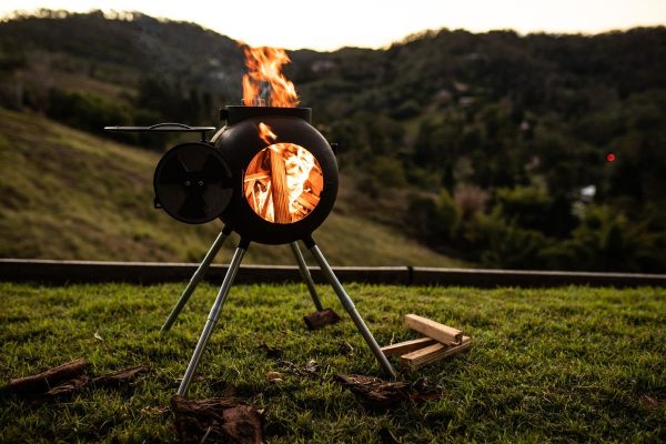 Ozpig Braai, Series 2 Portable Wood Fire Stove - Image 7