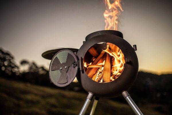 Ozpig Braai, Series 2 Portable Wood Fire Stove - Image 8