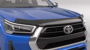 Toyota Hilux Bonnet Guard / Protector Gloss or Matt Black  2016 up to Current