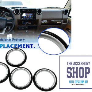 Toyota Landcruiser 70 Series Special Edition Vent Ring Covers