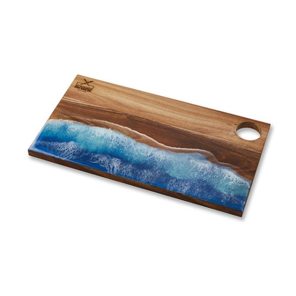 My Butchers Block Handy Andy Serving Resin Board Blue - Image 2