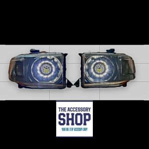 Toyota Landcruiser 79 series LED headlight replacement.