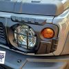 Suzuki Jimny Headlight covers gen4 Mat Black (3 and 5 door) - Image 2