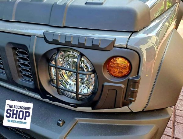 Suzuki Jimny Headlight covers gen4 Mat Black (3 and 5 door) - Image 2