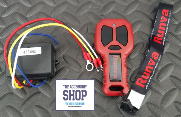 Runva Wireless Winch Remote & Receiver - IP67 Rated