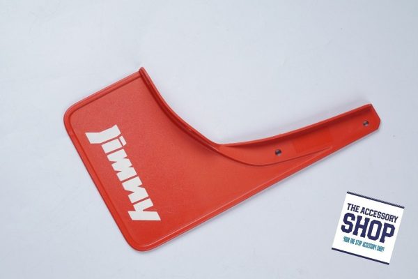 Suzuki Jimny Mud flaps Red fits 3 and 5 door Gen 4 2019- - Image 2
