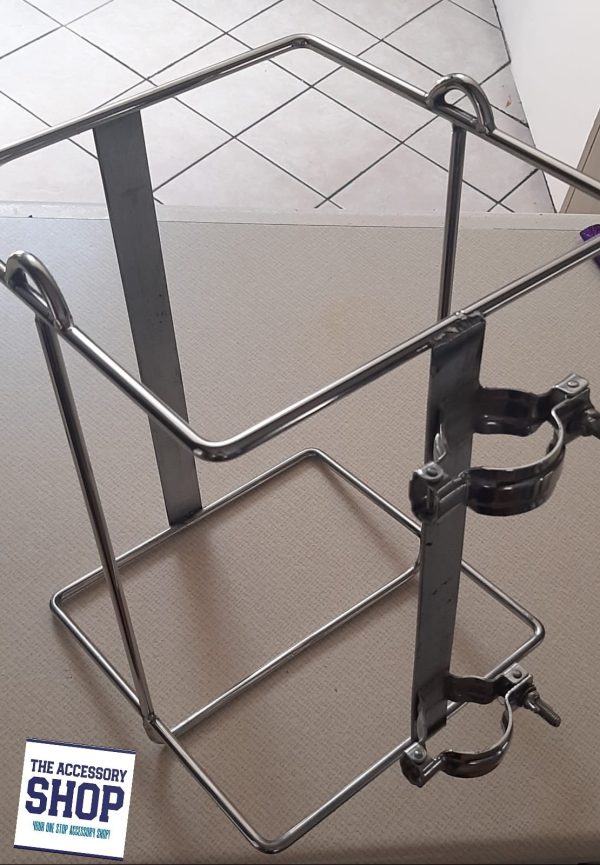 Capsize Container Cannister Bottle Cage + 50mm Clamps