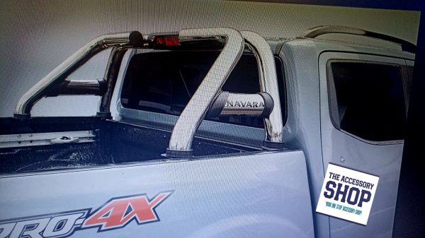Nissan Navara Sports Bar D23 Facelift 2021- Double Cab Stainless steel - Image 3