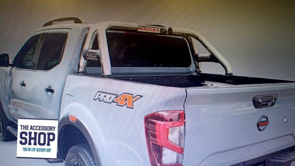 Nissan Navara Sports Bar D23 Facelift 2021- Double Cab Stainless steel - Image 2