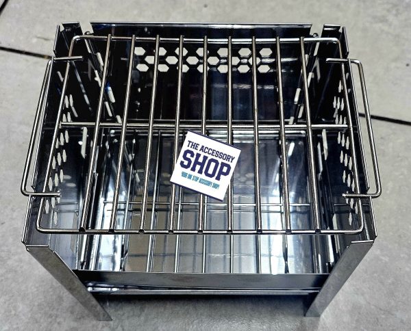 Stainless Steel 1 man braai.