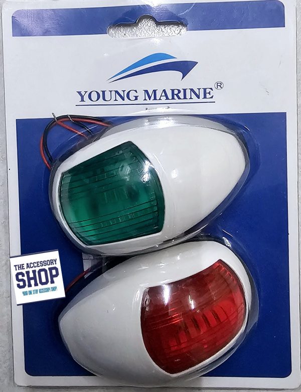 Marine Navigation Lamp Led Pair Red & Green - Image 2