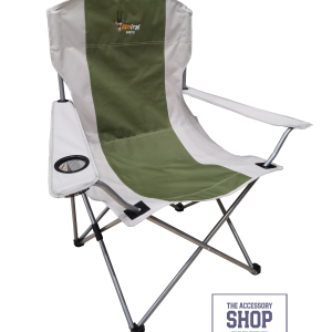 Camping Armchair Oryx Deluxe Folding 120kg Green