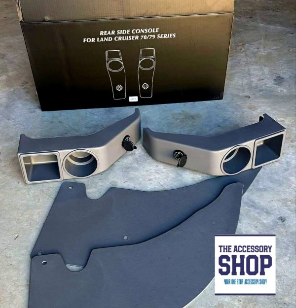 Toyota Landcruiser Double Cab Rear Cup Holders, set of 2 - Image 4