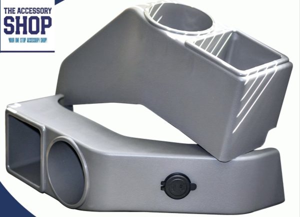 Toyota Landcruiser Double Cab Rear Cup Holders, set of 2