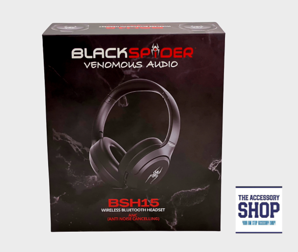 Headphones Blackspider BSH15 ANC Active Noise Cancelling Bluetooth - Image 3