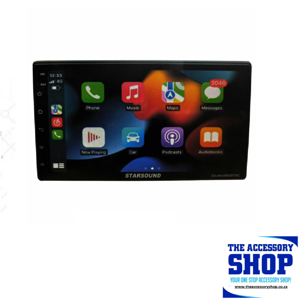 Starsound 9 inch Android Media Unit with CarPlay SS-AN-9100BTAC