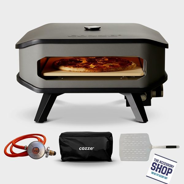 Cozze 13 or 17 inch Gas Pizza Oven COMBO (4pc)