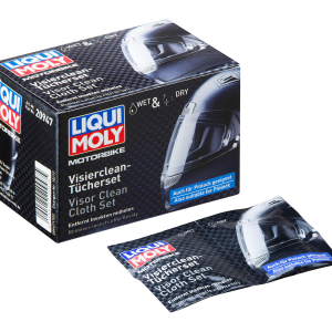 Motorbike / Bike Visor Cleaner Cloth Set Liqui Moly