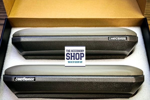 Toyota Landcruiser 79 series Armrest Double Cab Rear Grey - Image 2