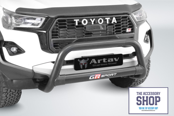 Toyota Hilux GR-S3 Nudge Bar Black Stainless steel 2024-