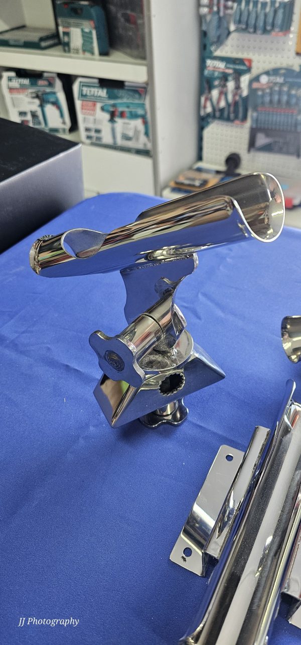 Stainless steel rod holder with bracket ( scotty type) - Image 5