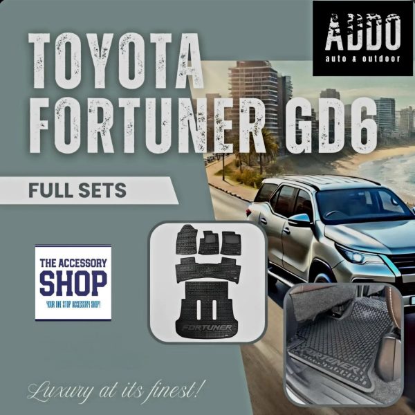 Toyota Fortuner Mat sets  (not for hybrid) 2015- ADDO