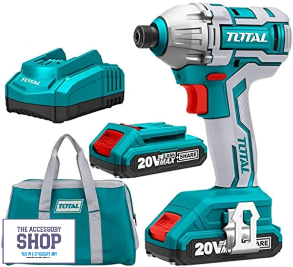 Impact driver Combo kit Lithium-Ion Industrial Total Tools