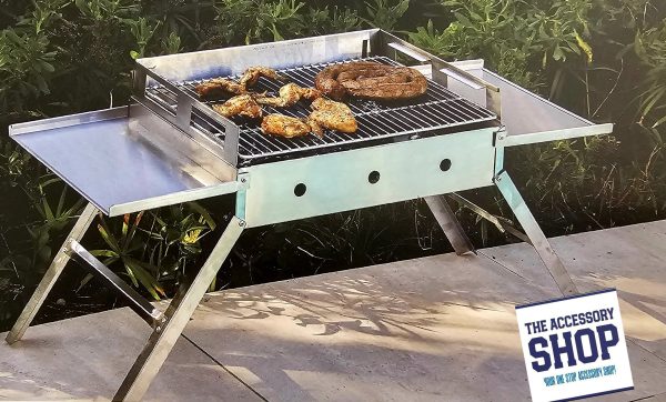 Braai Chef Camper On The Go. Stainless steel, camping braai - Image 2